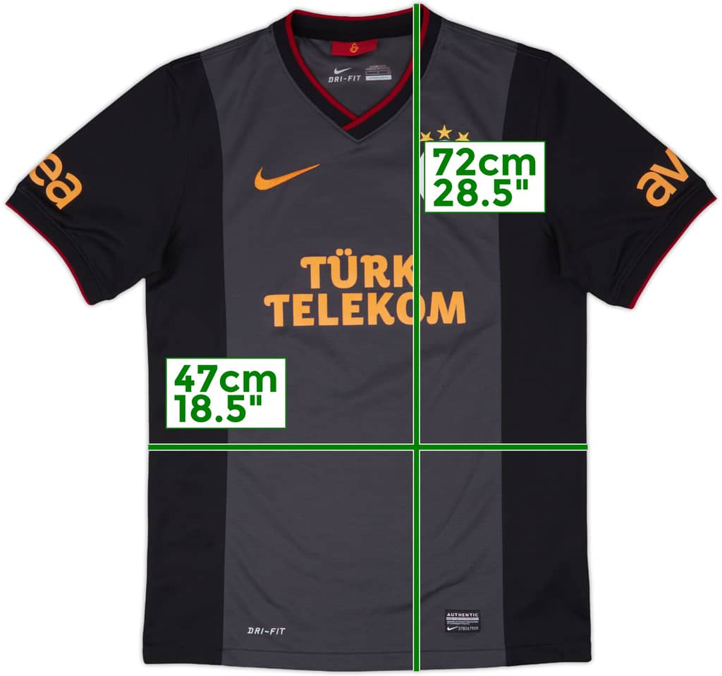 2013-14 Galatasaray Away Shirt - 9/10 - (S)