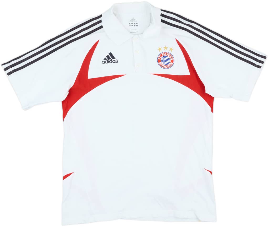 2007-08 Bayern Munich adidas Polo Shirt - 8/10 - (M/L)