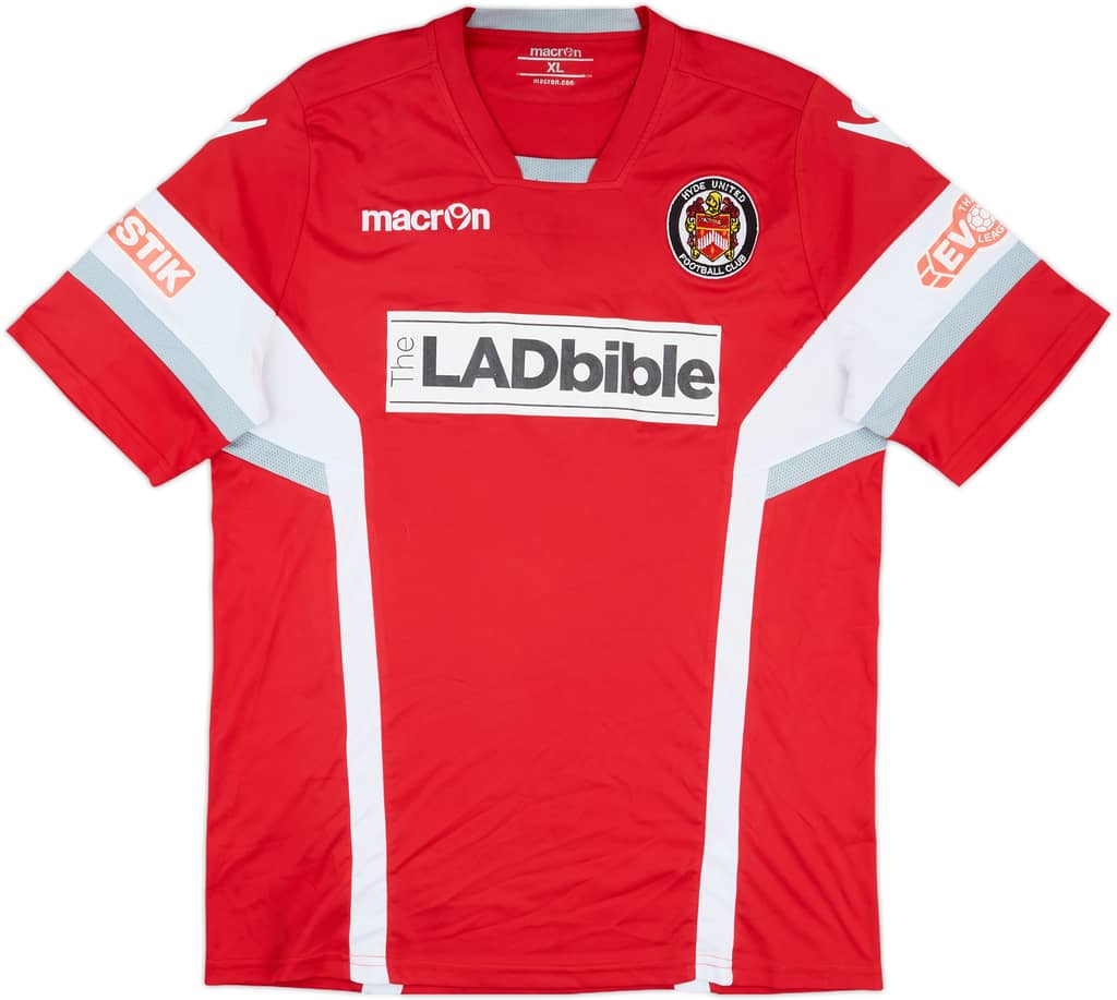 2015-16 Hyde United Match Issue Home Shirt #9