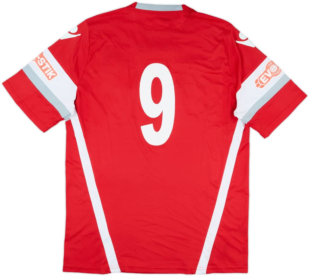 2015-16 Hyde United Match Issue Home Shirt #9