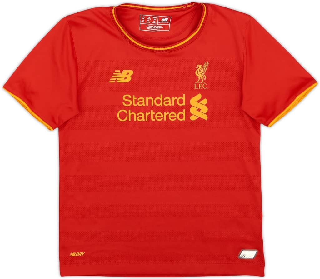 2016-17 Liverpool Home Shirt - 8/10 - (6-7 Years)