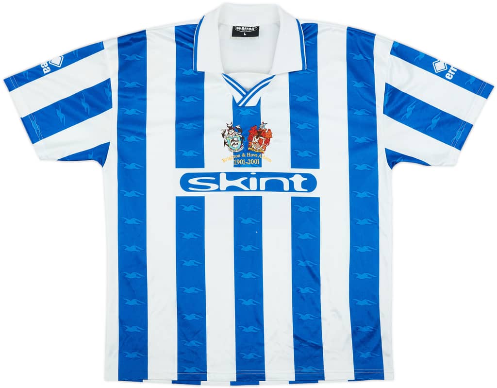 2000-02 Brighton Centenary Home Shirt - 5/10 - (L)