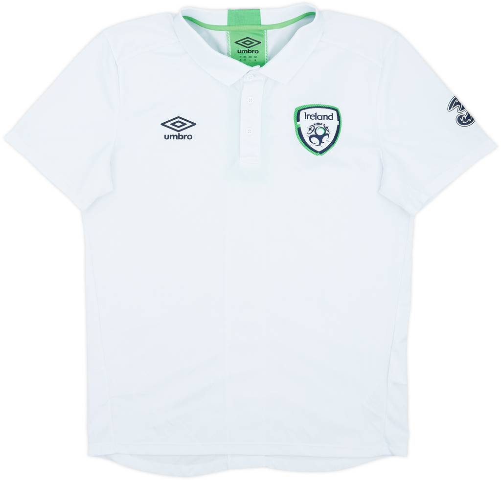 2016-17 Ireland Umbro Polo Shirt - 9/10 - (M)