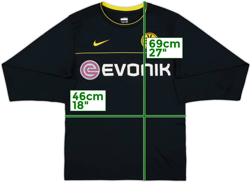 2008-09 Borussia Dortmund Nike Training L/S Shirt - 7/10 - (S)