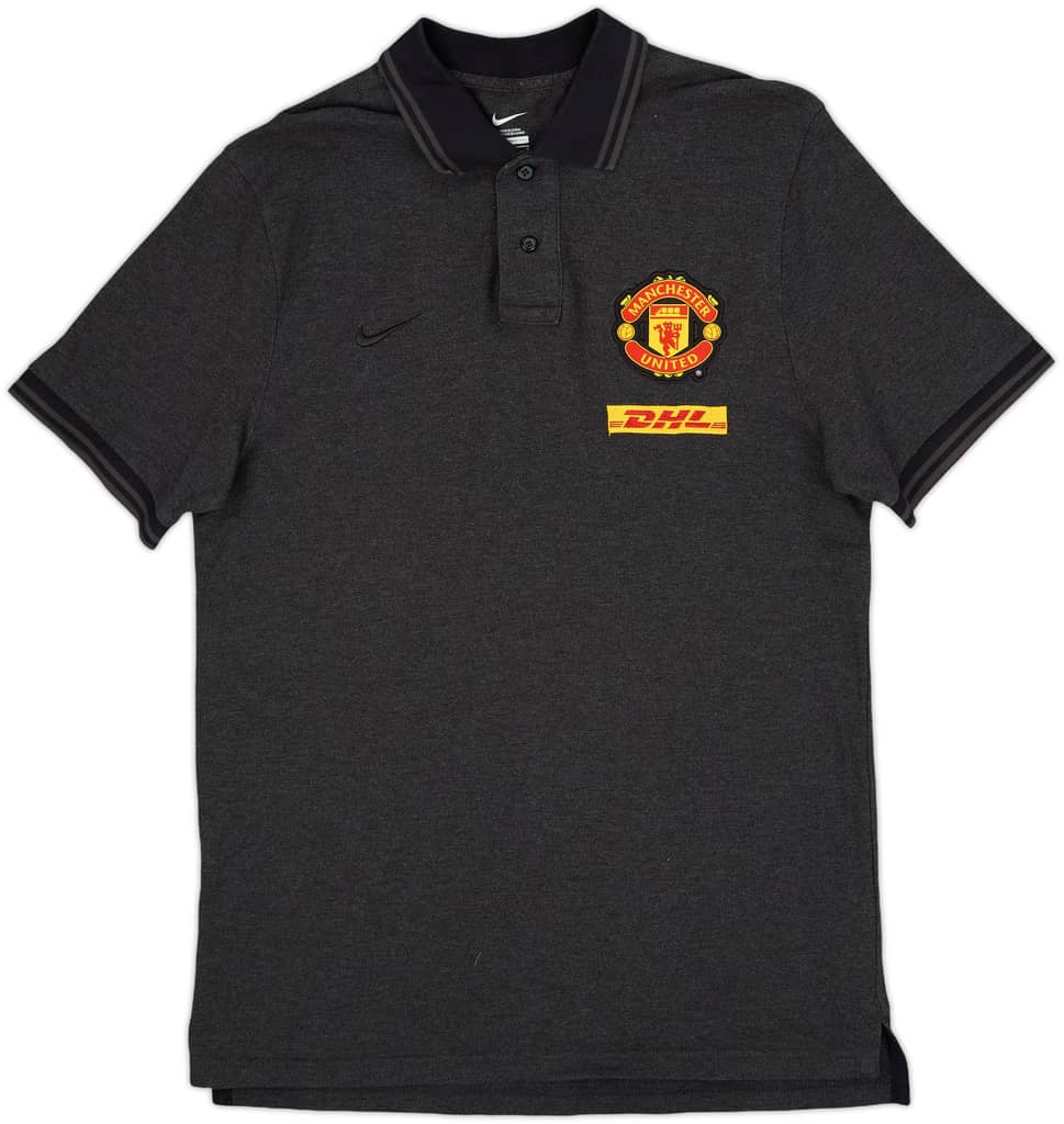 2012-13 Manchester United Nike Polo Shirt - 9/10 - (L)