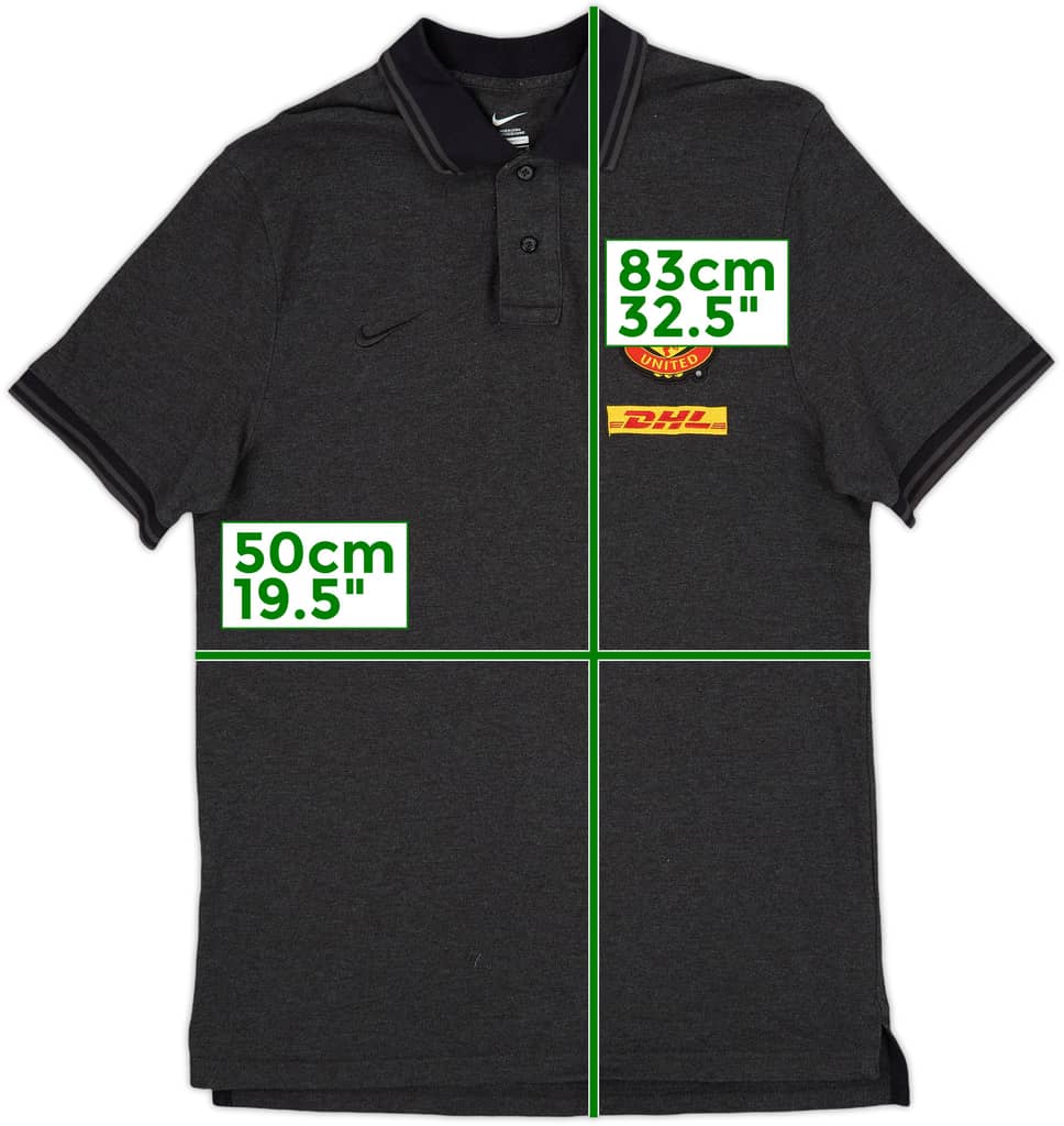 2012-13 Manchester United Nike Polo Shirt - 9/10 - (L)