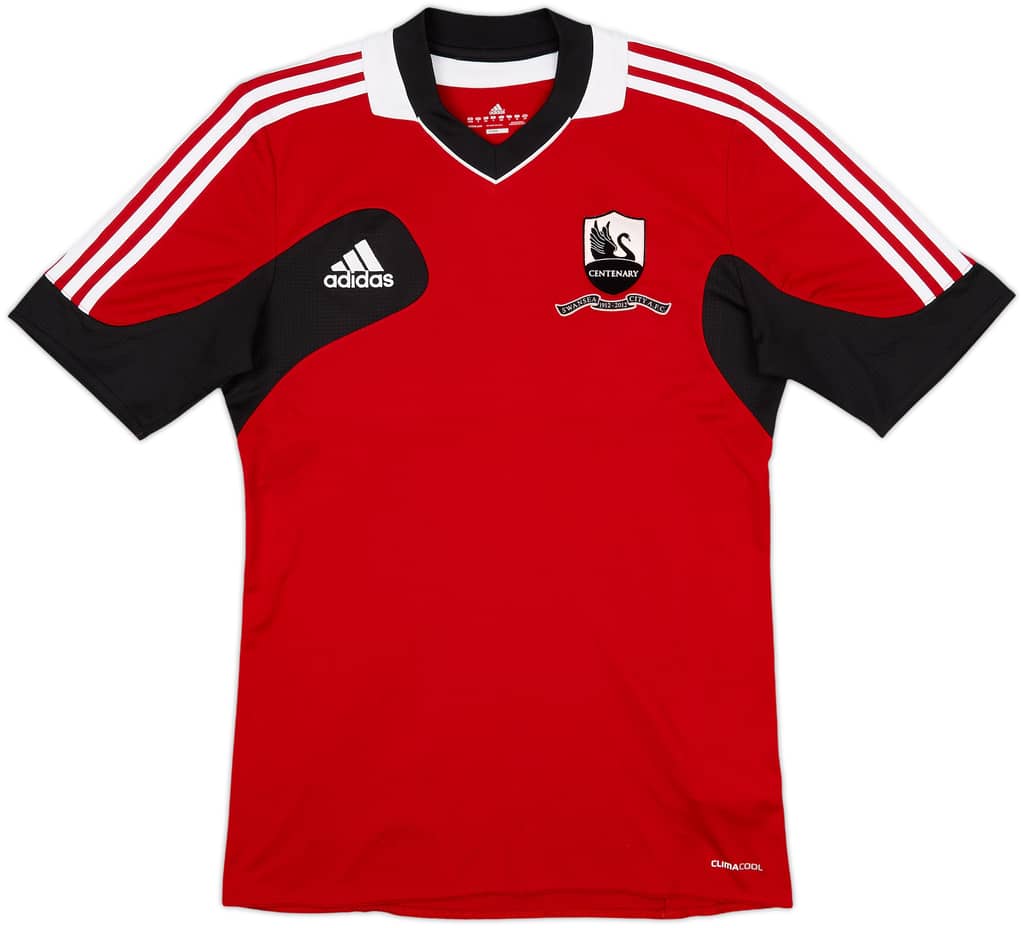 2012-13 Swansea adidas Training Shirt - 10/10 - (S)