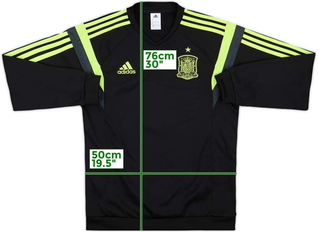 2014-15 Spain adidas Sweat Top - 10/10 - (M)
