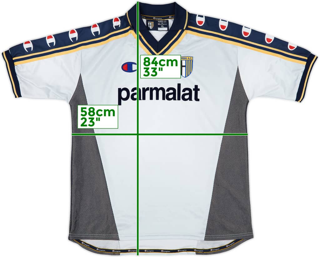 2000-01 Parma Away Shirt - 7/10 - (XL)