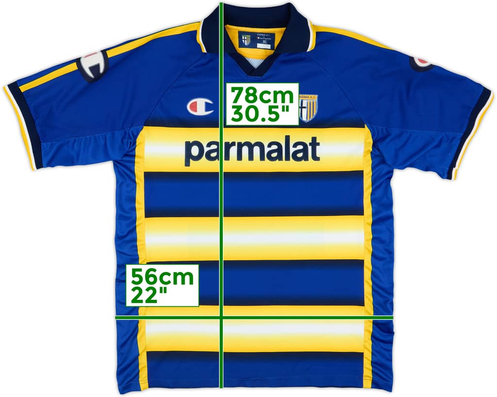 2003-04 Parma '90 Years' Home Shirt - 6/10 - (XL)