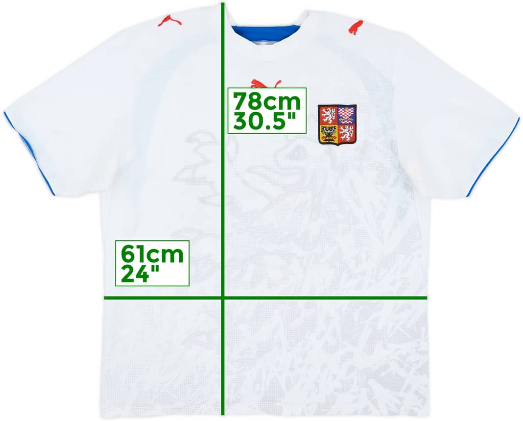 2006-08 Czech Republic Away Shirt - 4/10 - (XL)