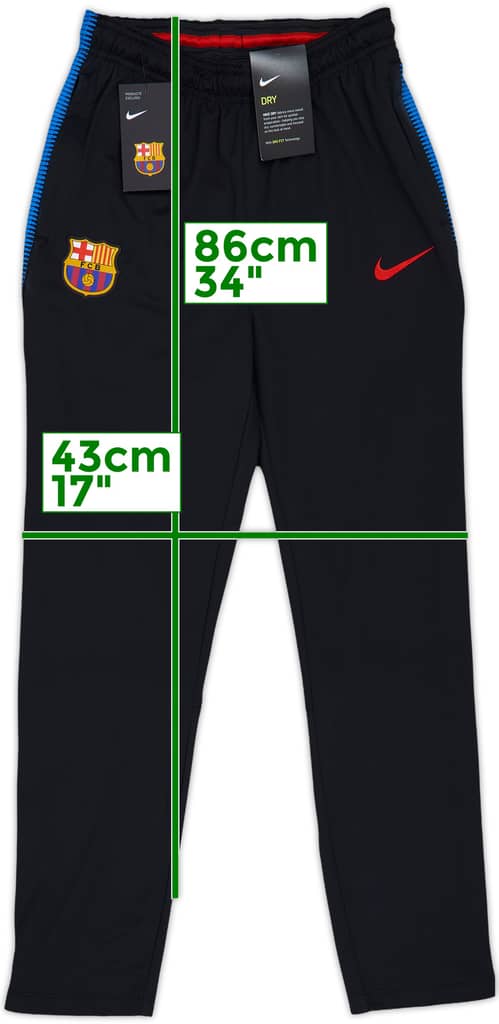 2017-18 Barcelona Nike Track Pants/Bottoms (XL.Boys)