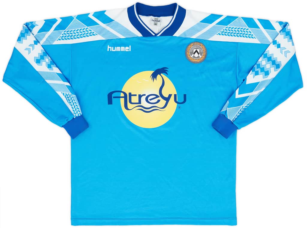 1997-98 Udinese Hummel Training L/S Shirt - 8/10 - (XL)