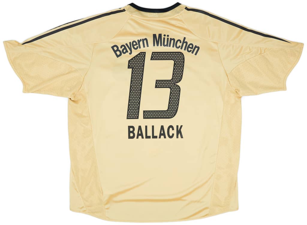 2004-05 Bayern Munich Away Shirt Ballack #13 - 9/10 - (XXL)