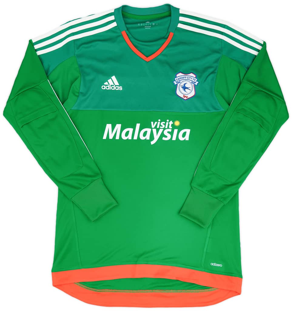 2015-16 Cardiff GK Shirt - 9/10 - (S)