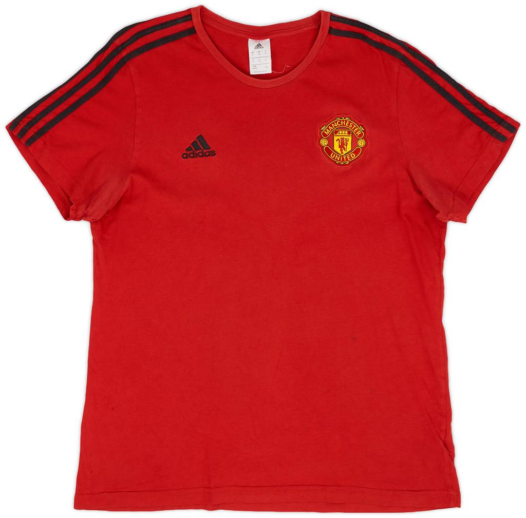 2018-19 Manchester United adidas Training Tee - 6/10 - (XL)