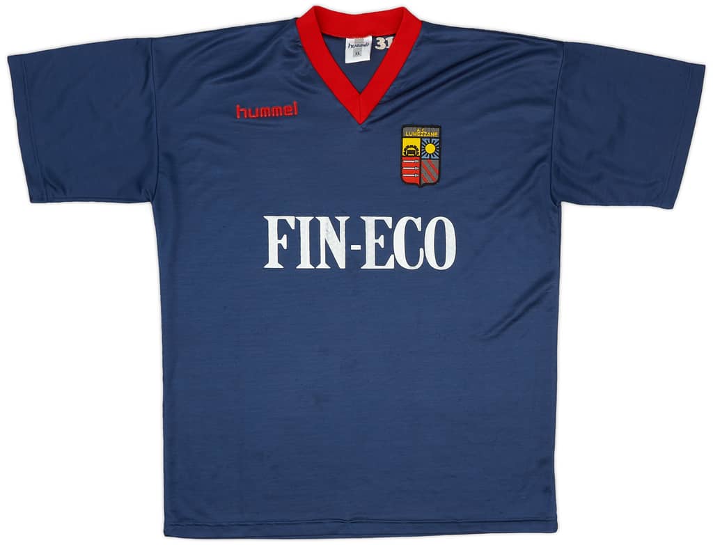 1997-98 Lumezzane Player Issue Hummel Training Shirt #31 - 8/10 - (XL)