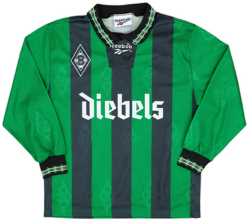 1995-96 Borussia Monchengladbach Away L/S Shirt - 8/10 - (XS)