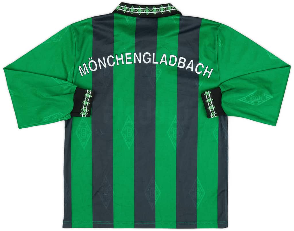 1995-96 Borussia Monchengladbach Away L/S Shirt - 8/10 - (XS)