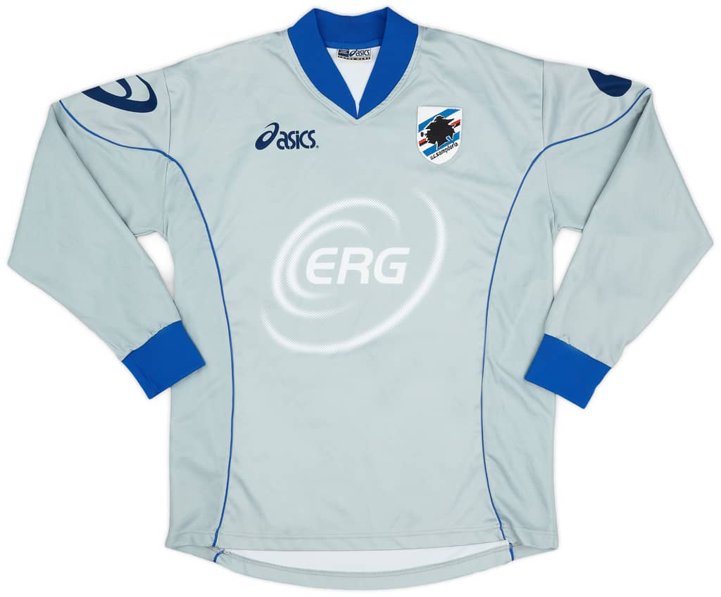2003-04 Sampdoria Asics Training L/S Top - 9/10 - (M)