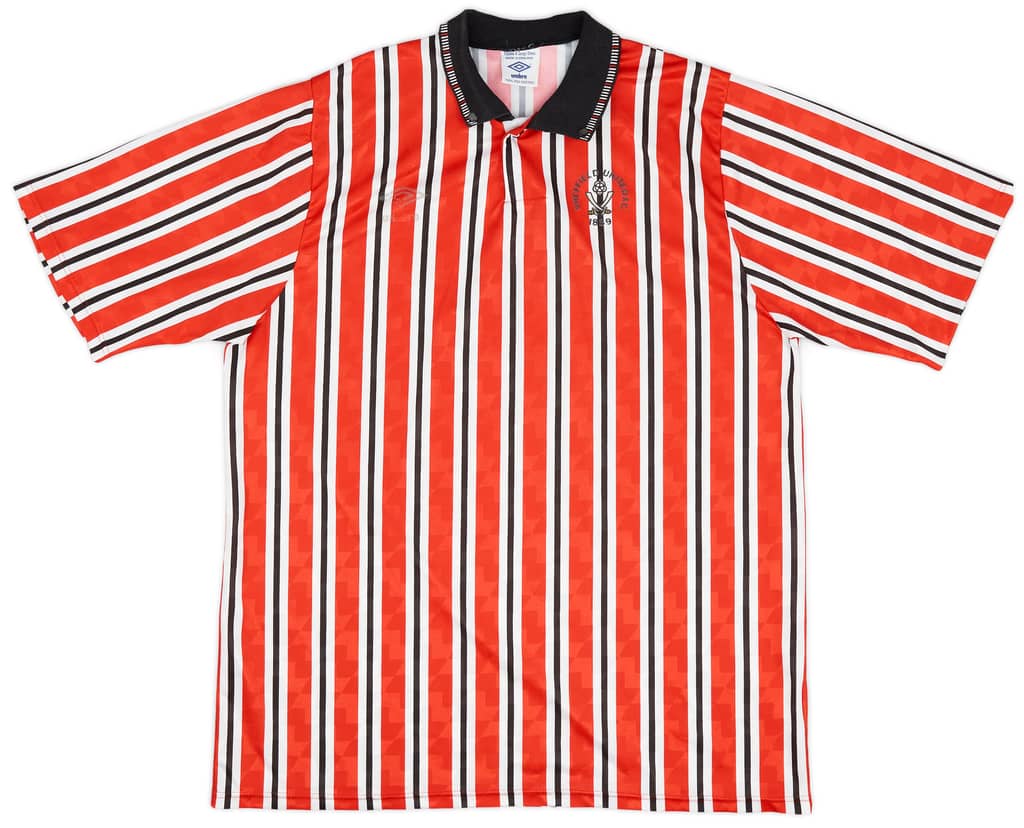 1990-92 Sheffield United Home Shirt - 5/10 - (XL)