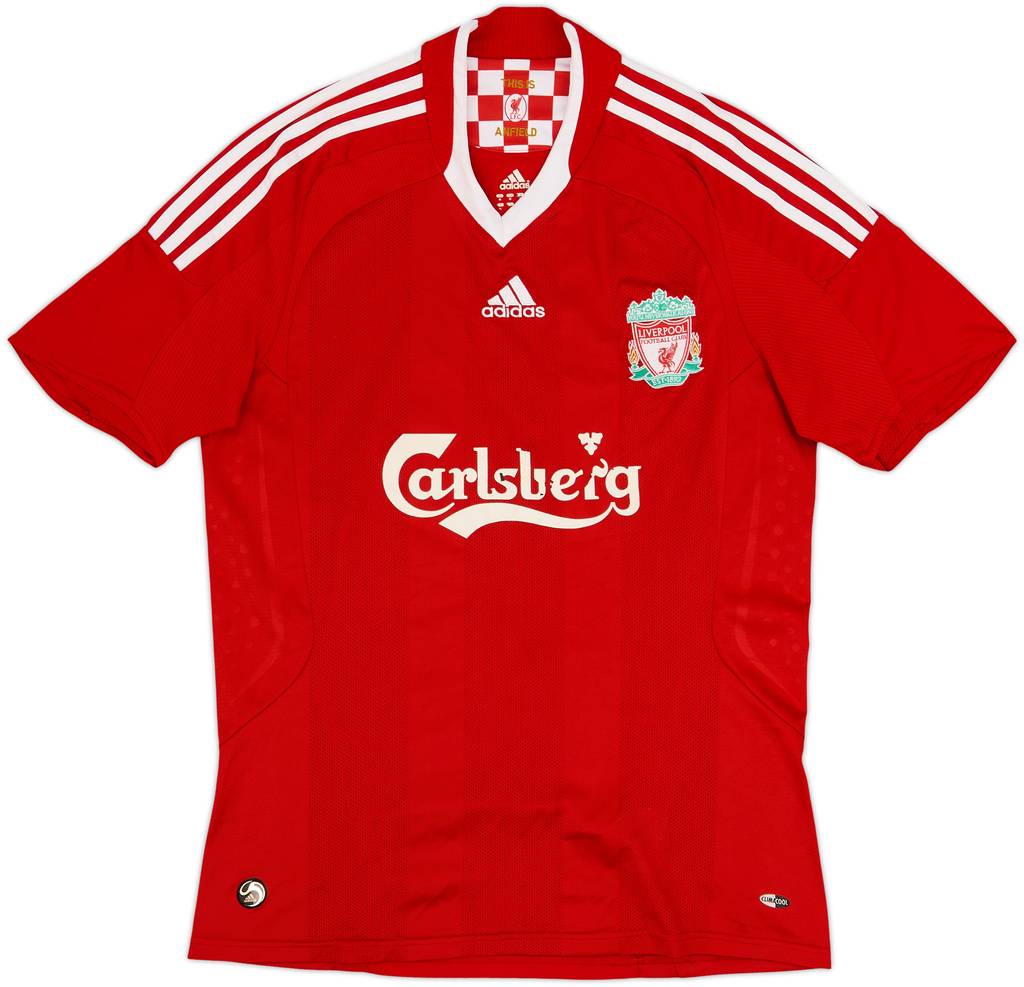 2008-10 Liverpool Home Shirt - 5/10 - (M)