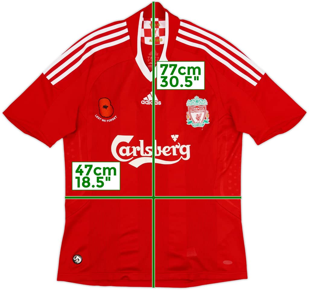 2008-10 Liverpool Home Shirt - 8/10 - (S)
