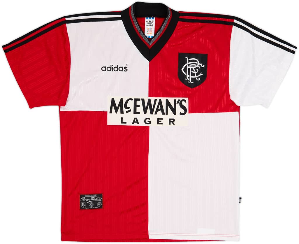 1995-96 Rangers Away Shirt - 8/10 - (L)