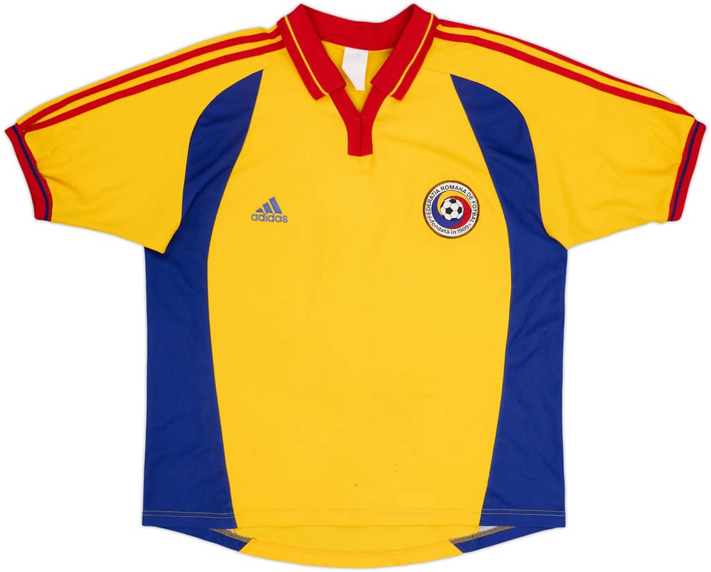 2000-02 Romania Home Shirt - 7/10 - (M)