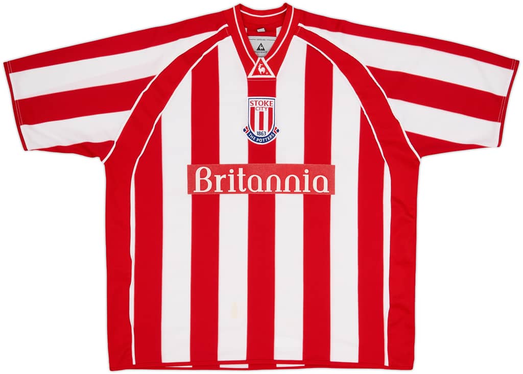 2001-03 Stoke City Home Shirt - 7/10 - (XL)