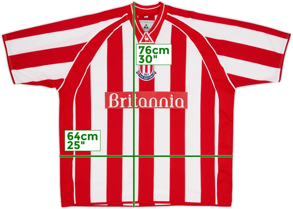 2001-03 Stoke City Home Shirt - 7/10 - (XL)