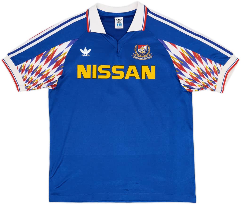 1992-93 Yokohama Marinos Home Shirt - 6/10 - (L)