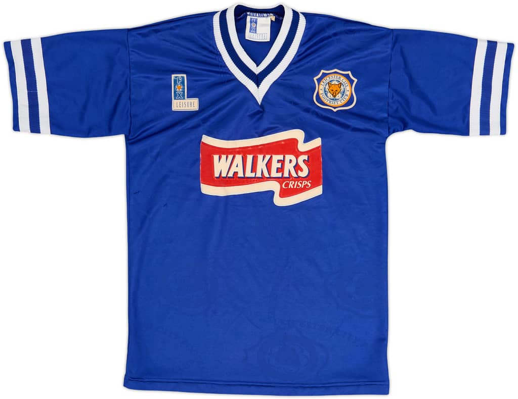 1996-98 Leicester Home Shirt - 5/10 - (M.Boys)
