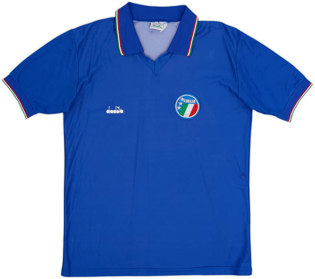 1986-91 Italia Camiseta Local - 6/10 - (M)