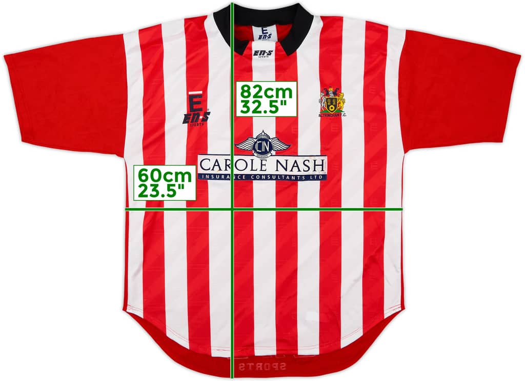 1996-97 Altrincham Home Shirt - 7/10 - (L)