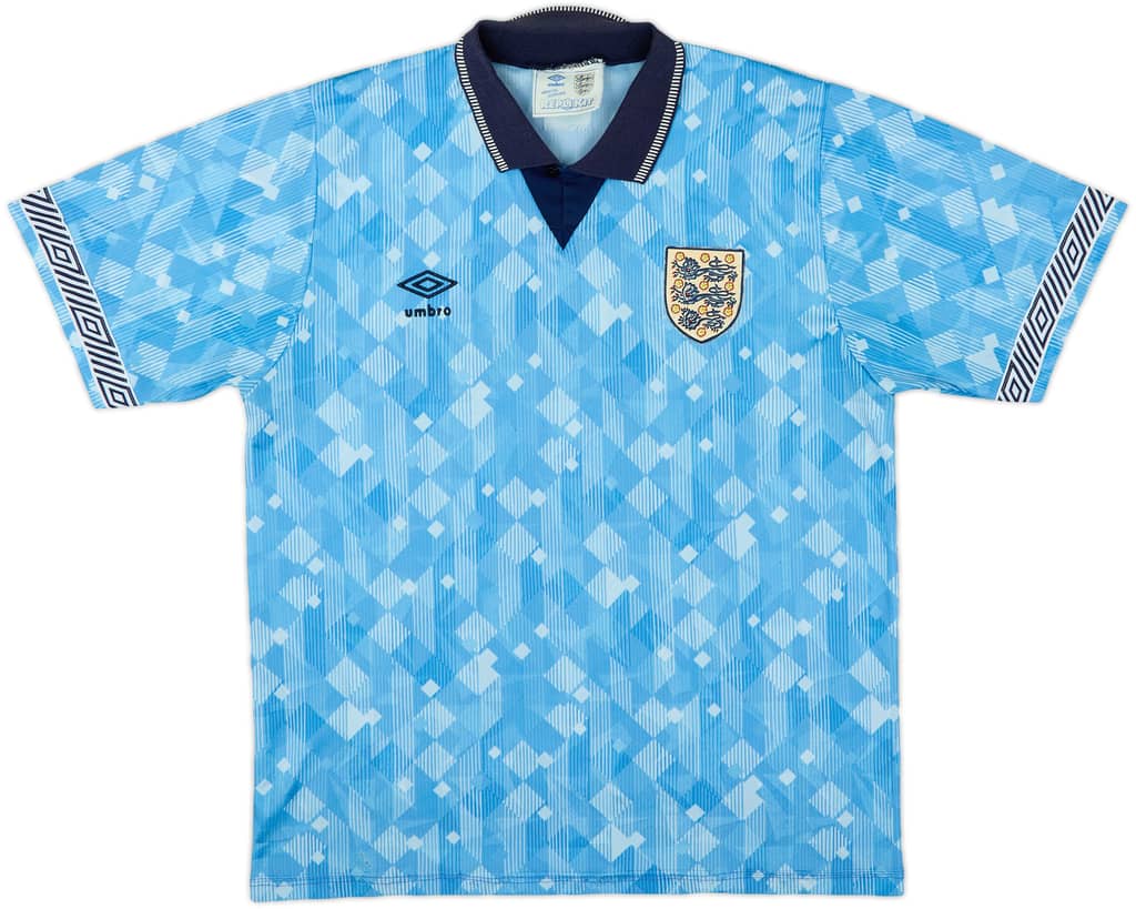 1990-92 England Third Shirt - 6/10 - (L)