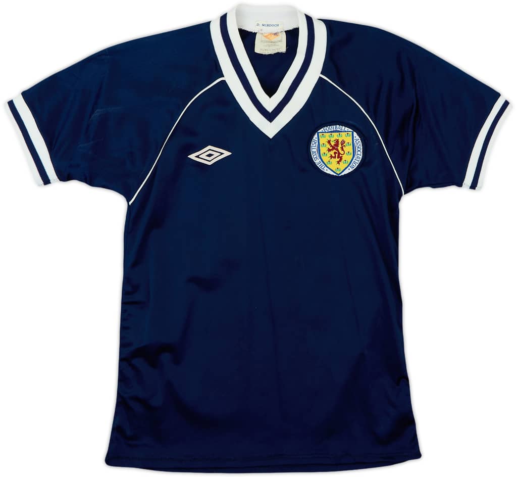 1982-83 Scotland Home Shirt - 7/10 - (L.Boys)
