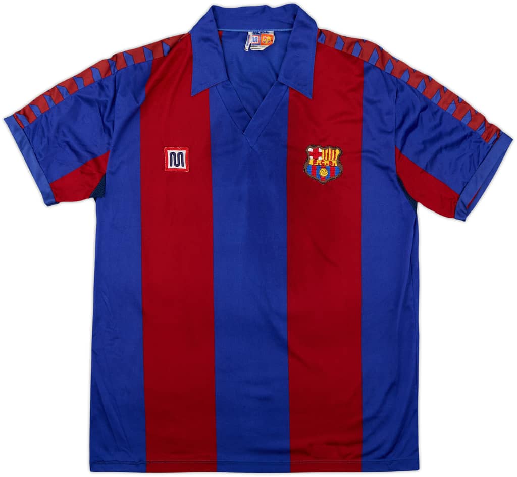 1984-89 Barcelona Home Shirt - 8/10 - (M)