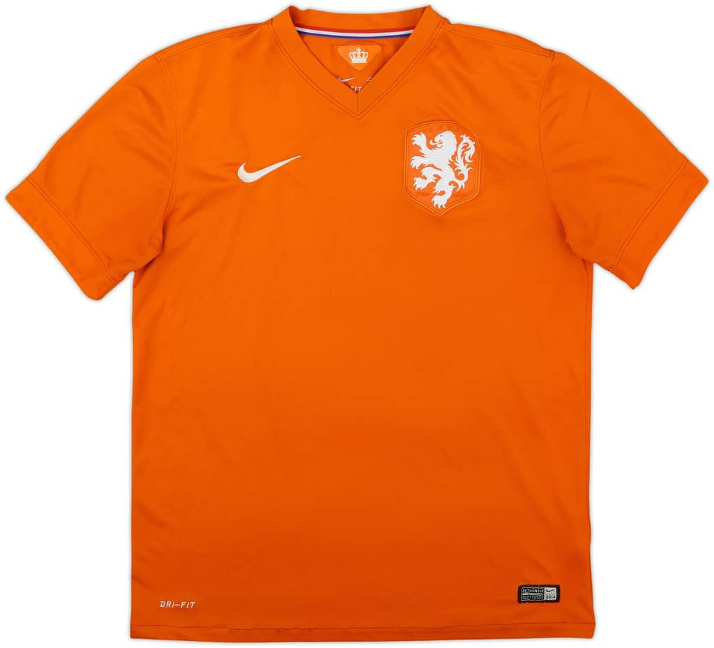 2014-15 Netherlands Home Shirt - 8/10 - (M)