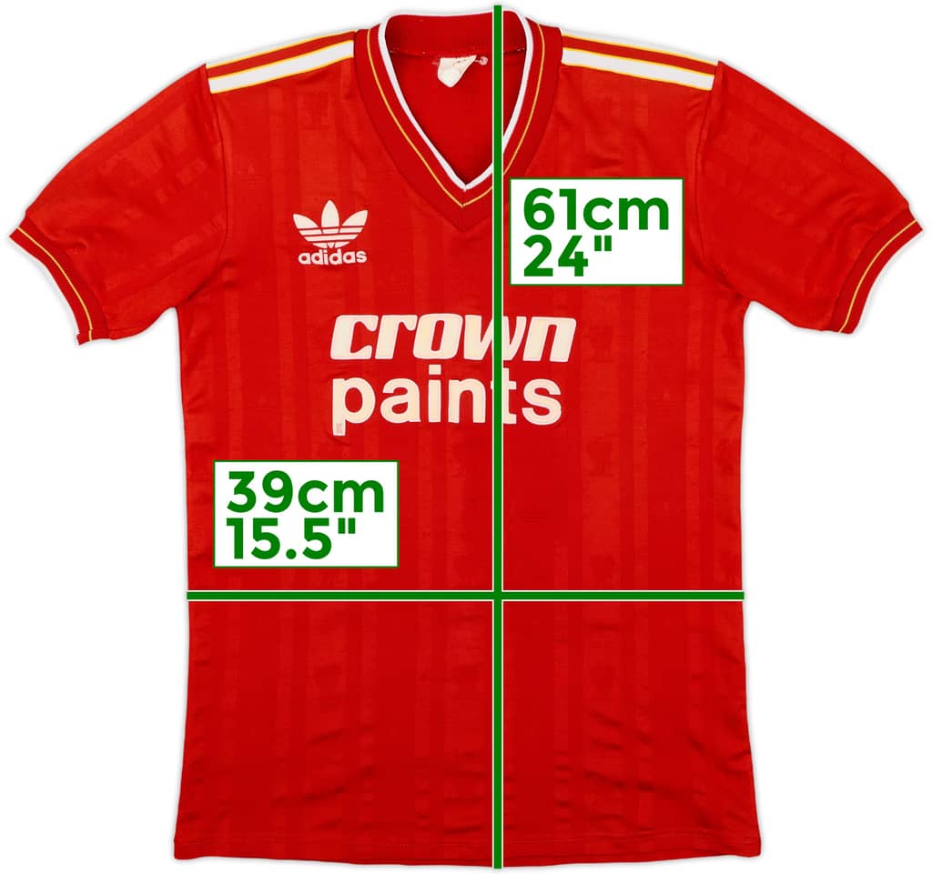 Camiseta de local del Liverpool 1985-87 - 7/10 - (Y)