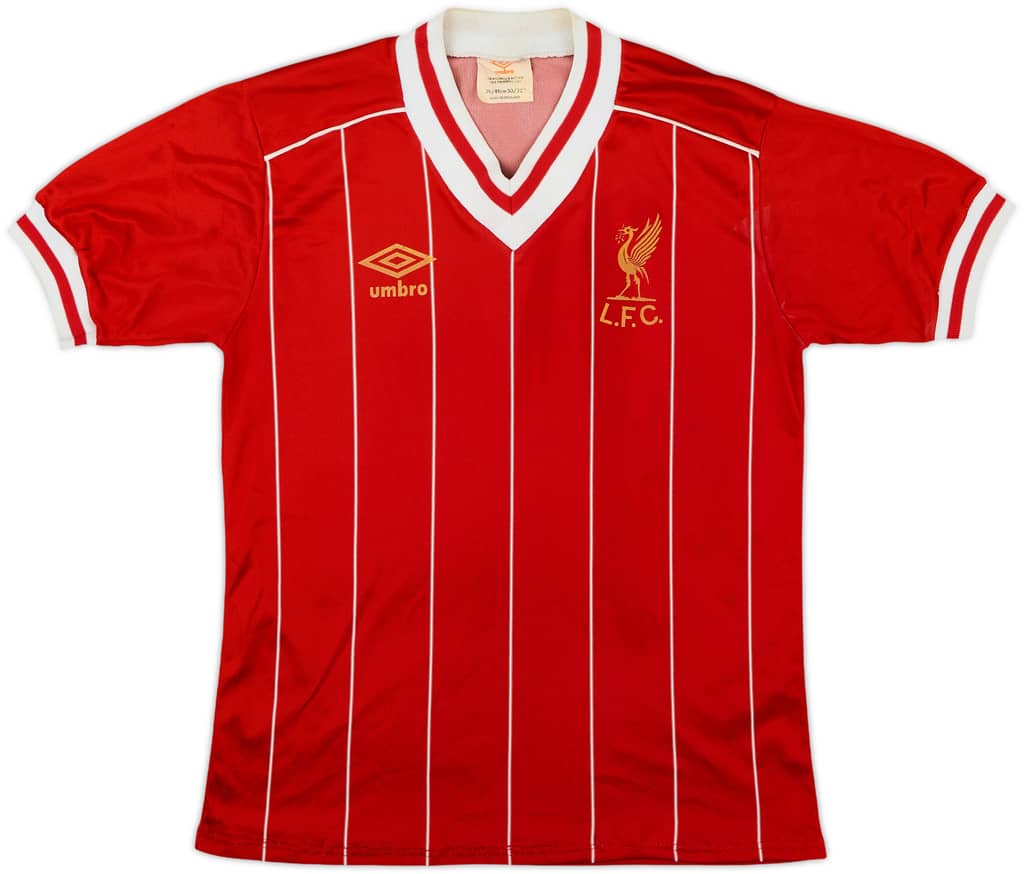 1982-85 Liverpool Camiseta Local - 8/10 - (Niños Grandes)