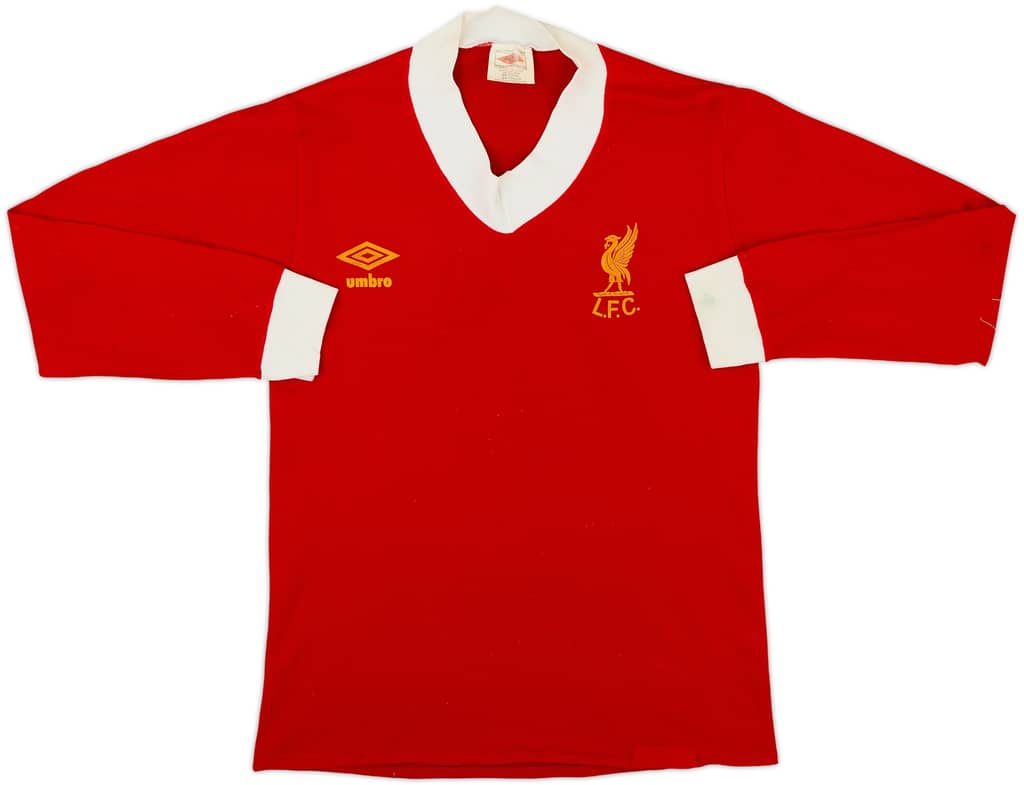 Camiseta de local del Liverpool 1979-82 L/S - 8/10 - (S)