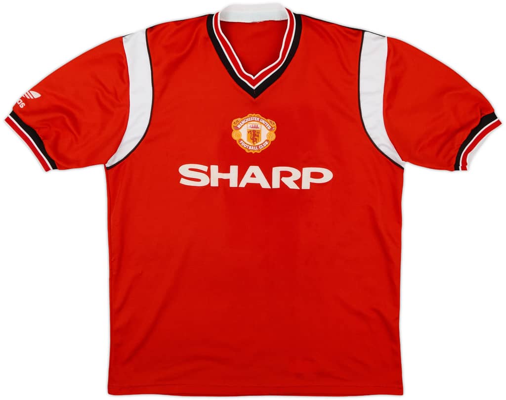 Camiseta de local del Manchester United 1984-86 - 6/10 - (M)