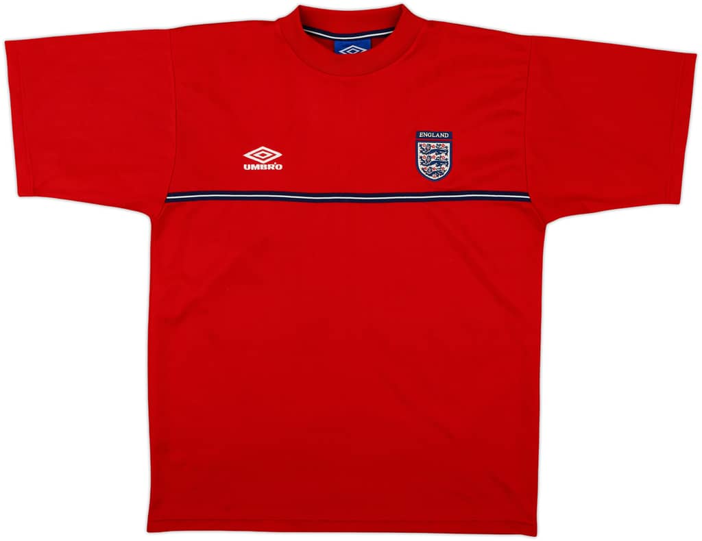 1999-01 Inglaterra Umbro Camiseta de Entrenamiento - 9/10 - (L)