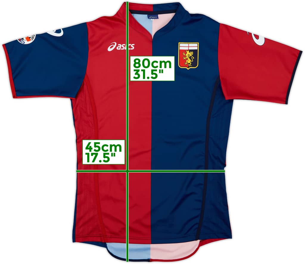 Camiseta de local del Genoa 2009-10 - 9/10 - (L)