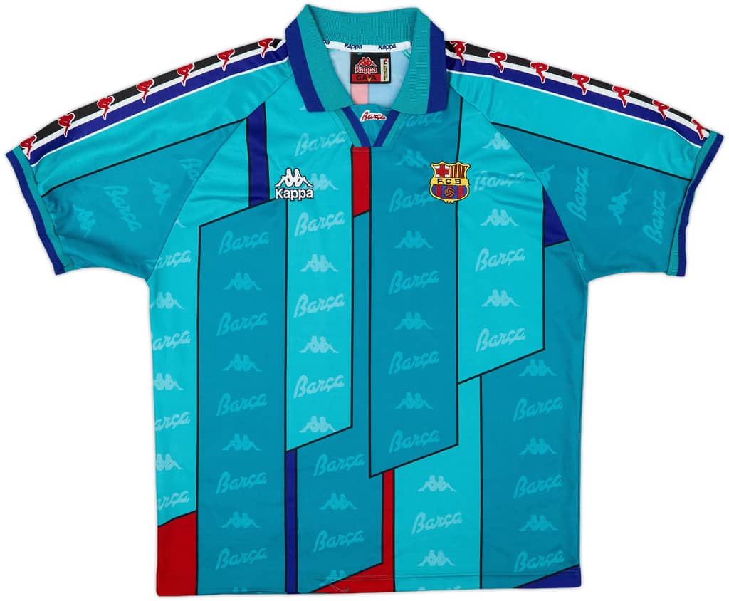 1995-97 Barcelona Away Shirt - 9/10 - (L)