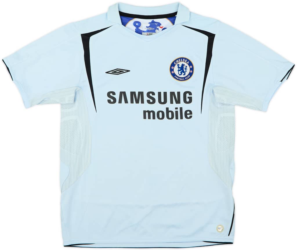 2005-06 Chelsea Away Shirt - 9/10 - (L.Boys)