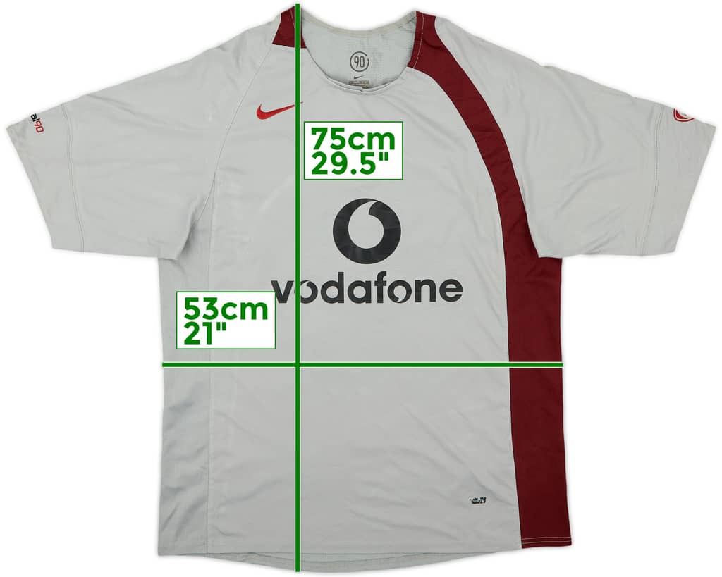 2004-05 Manchester United Nike Training Shirt - 9/10 - (M)