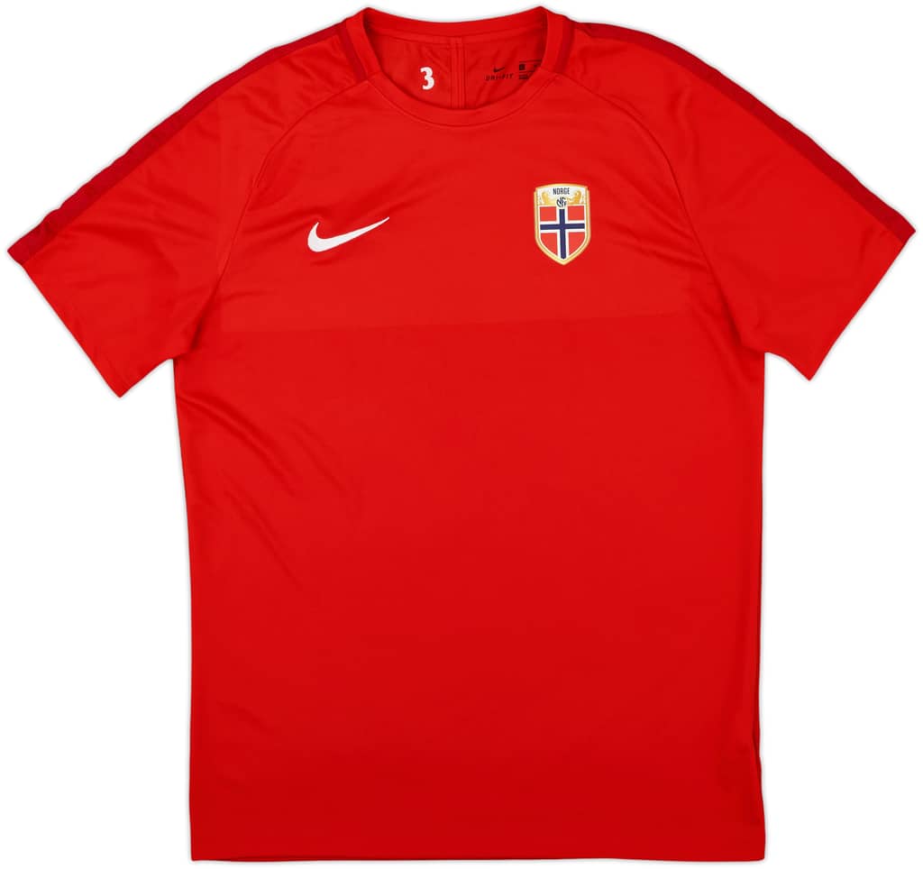 2020-21 Norway Nike Player Issue Training Shirt #3 - 10/10 - (L)