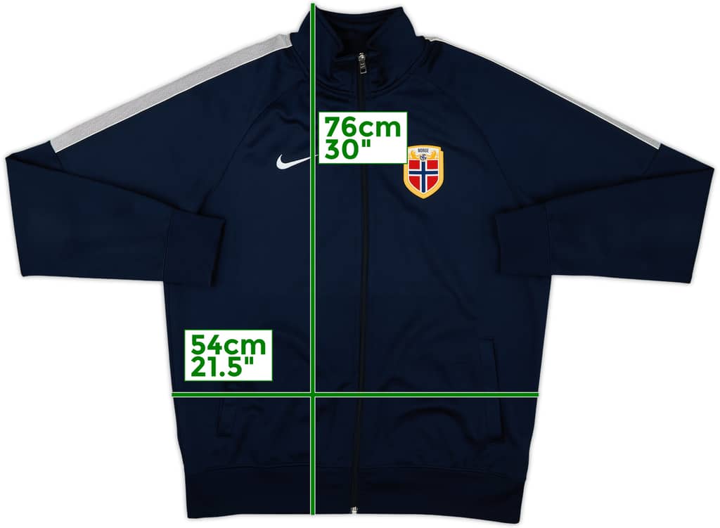 2015-16 Norway Nike Track Jacket - 9/10 - (L)